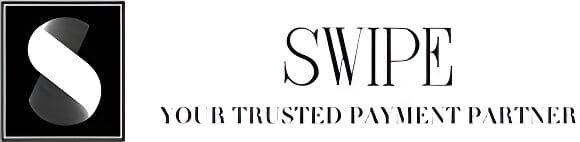 A black and white image of the swann logo.